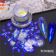 Load image into Gallery viewer, Transparent Colorful Chameleon Flakes