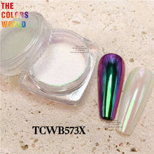 Load image into Gallery viewer, High Bright Color Shift White Metal Chameleon Pigment