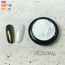 Load image into Gallery viewer, TCT-620 Diamond Magic Mirror Effect Pigment Aurora Chrome Nail Pearl Rubbing Dipping Pixie Dust Gel Polish Nails Art Glitter