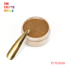 Load image into Gallery viewer, TCT-239 Mirror Powder Effect Chrome Nails Pigment Gel Polish Nail Art Manicure Decoration Eye Shadow Makeup Henna Tattoo DIY uñas