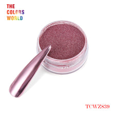Load image into Gallery viewer, TCT-239 Mirror Powder Effect Chrome Nails Pigment Gel Polish Nail Art Manicure Decoration Eye Shadow Makeup Henna Tattoo DIY uñas