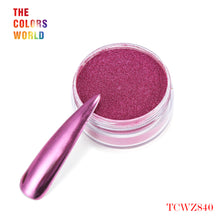 Load image into Gallery viewer, TCT-239 Mirror Powder Effect Chrome Nails Pigment Gel Polish Nail Art Manicure Decoration Eye Shadow Makeup Henna Tattoo DIY uñas