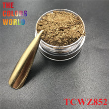 Load image into Gallery viewer, TCT-239 Mirror Powder Effect Chrome Nails Pigment Gel Polish Nail Art Manicure Decoration Eye Shadow Makeup Henna Tattoo DIY uñas