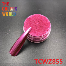 Load image into Gallery viewer, TCT-239 Mirror Powder Effect Chrome Nails Pigment Gel Polish Nail Art Manicure Decoration Eye Shadow Makeup Henna Tattoo DIY uñas