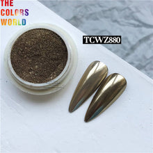 Load image into Gallery viewer, Dark Metallic Effect Mirror Chrome Powder