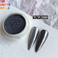 Load image into Gallery viewer, Dark Metallic Effect Mirror Chrome Powder