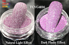 Load image into Gallery viewer, Reflective Colorful Flash Crystal Diamond Powder