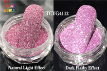 Load image into Gallery viewer, Reflective Colorful Flash Crystal Diamond Powder