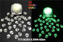 Load image into Gallery viewer, TCT-744 Luminous Glow in Dark Shape Glitter Long Last Glowing Noctilucent Glitter Shape