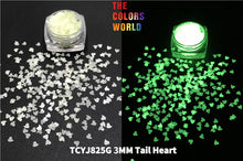 Load image into Gallery viewer, TCT-744 Luminous Glow in Dark Shape Glitter Long Last Glowing Noctilucent Glitter Shape