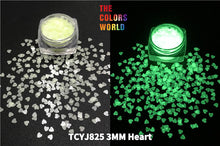 Load image into Gallery viewer, TCT-744 Luminous Glow in Dark Shape Glitter Long Last Glowing Noctilucent Glitter Shape