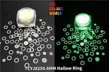 Load image into Gallery viewer, TCT-744 Luminous Glow in Dark Shape Glitter Long Last Glowing Noctilucent Glitter Shape