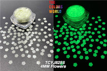 Load image into Gallery viewer, Luminous Glow in Dark Glitter Flower