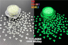 Load image into Gallery viewer, Luminous Glow in Dark Glitter Mickey