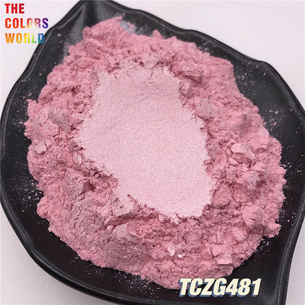 TCT-619 Pearlescent Pigment Mica Powder Nail Art Decoration Nail Polish Manicure Makeup Eyeshadow Eyeliner Festival Accessories