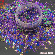 Load image into Gallery viewer, Christmas Mix Xmas Nail Glitter