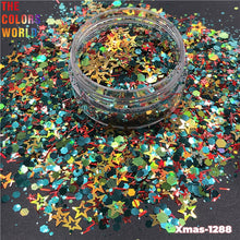 Load image into Gallery viewer, Christmas Mix Xmas Nail Glitter