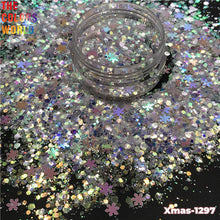 Load image into Gallery viewer, Christmas Mix Xmas Nail Glitter