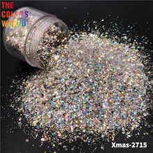 Load image into Gallery viewer, Christmas Nail Glitter Sequins
