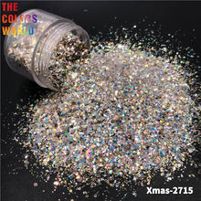 Load image into Gallery viewer, Christmas Nail Glitter Sequins