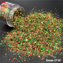 Load image into Gallery viewer, Christmas Nail Glitter Sequins