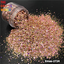 Load image into Gallery viewer, Christmas Nail Glitter Sequins