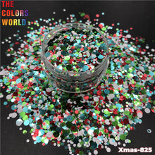 Load image into Gallery viewer, Christmas Nails Glitter