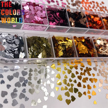Load image into Gallery viewer, TCT-699 Heart Nail Glitter Decoration Nail Design Nagel Manicure uñas Crafts Tumbler DIY Festival Accessories Wholesale Supplier