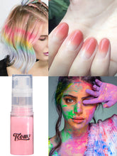 Load image into Gallery viewer, TCT-905 Macaron Neon Glitter Body Spray Powder Holographic Shimmer Pigment for Nail Art Makeup Cosmetics Crafts
