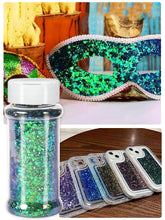 Load image into Gallery viewer, TCT-920 Chameleon Glitter Chunky Powder Color Shift Shaker for Crafts, DIY, Manicure, Epoxy Resin, Non-Toxic PET Glitter, Wholesale, Made in Guangdong China
