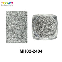 Load image into Gallery viewer, TCT-686 &amp; TCT-684&nbsp;High Temperature Resistant Metallic Aluminium Glitter Powder Heat Resistant Pigment for Plastic Injection Crafts 0.2mm Colourful Hexagon Aluminum Glitter with MSDS Certification
