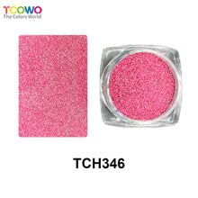 Load image into Gallery viewer, TCT-686 &amp; TCT-684&nbsp;High Temperature Resistant Metallic Aluminium Glitter Powder Heat Resistant Pigment for Plastic Injection Crafts 0.2mm Colourful Hexagon Aluminum Glitter with MSDS Certification

