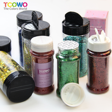 Load image into Gallery viewer, TCT-912 TCOWO Bulk Mix Christmas Glitter PET Film Holographic/Metallic/Rainbow Iridescent Chunky Glitter Shaker 2OZ/Bottle*4 Glitter for Nail Art Resin DIY Crafts Festival Decorations Face Body Hair Decoration Wholesale
