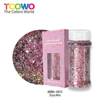 Load image into Gallery viewer, TCT-920 Chunky Chameleon Multichrome Color Shifting Glitter Powder in Shaker Bottle for DIY Crafts, Manicure &amp; Epoxy Resin
