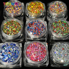 Load image into Gallery viewer, TCT-637 Christmas Mix Nails Stone Nail Art Decoration Festive DIY Crafts Glitter Home Decor Party Supplies
