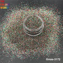 Load image into Gallery viewer, TCT-887 Christmas Sparkle Biodegradable Glitter - Eco-Friendly Non-Toxic Vegan Plant-Based Cosmetic Grade Glitter for Body Cosmetics Resin DIY Projects, TCOWO Plastic-Free Bio Glitter
