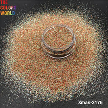 Load image into Gallery viewer, TCT-887 Christmas Sparkle Biodegradable Glitter - Eco-Friendly Non-Toxic Vegan Plant-Based Cosmetic Grade Glitter for Body Cosmetics Resin DIY Projects, TCOWO Plastic-Free Bio Glitter
