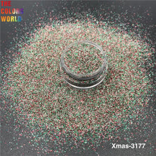 Load image into Gallery viewer, TCT-887 Christmas Sparkle Biodegradable Glitter - Eco-Friendly Non-Toxic Vegan Plant-Based Cosmetic Grade Glitter for Body Cosmetics Resin DIY Projects, TCOWO Plastic-Free Bio Glitter

