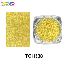 Load image into Gallery viewer, TCT-686 &amp; TCT-684&nbsp;High Temperature Resistant Metallic Aluminium Glitter Powder Heat Resistant Pigment for Plastic Injection Crafts 0.2mm Colourful Hexagon Aluminum Glitter with MSDS Certification
