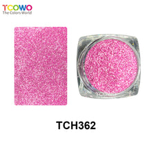 Load image into Gallery viewer, TCT-686 &amp; TCT-684&nbsp;High Temperature Resistant Metallic Aluminium Glitter Powder Heat Resistant Pigment for Plastic Injection Crafts 0.2mm Colourful Hexagon Aluminum Glitter with MSDS Certification
