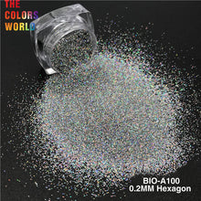 Load image into Gallery viewer, Holographic Biodegradable Cosmetics Fine Glitter
