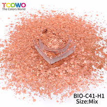 Load image into Gallery viewer, TCT-857 12 Colors Eco‑Friendly Biodegradable Glitter | Cosmetic Grade Plant‑Based Sparkle for Nails, Face, Body &amp; Resin Crafts
