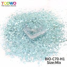Load image into Gallery viewer, TCT-857 12 Colors Eco‑Friendly Biodegradable Glitter | Cosmetic Grade Plant‑Based Sparkle for Nails, Face, Body &amp; Resin Crafts
