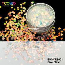 Load image into Gallery viewer, TCOWO Wholesale Biodegradable Plant Cellulose Glitter 28 Colors Mix Particle Size Heart Star Snowflakes for Cosmetics Crafts Christmas Weddings Parties EU Standard MSDS TUV Certified
