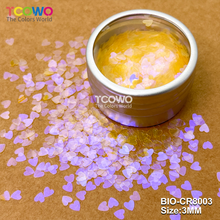 Load image into Gallery viewer, TCOWO Wholesale Biodegradable Plant Cellulose Glitter 28 Colors Mix Particle Size Heart Star Snowflakes for Cosmetics Crafts Christmas Weddings Parties EU Standard MSDS TUV Certified
