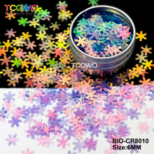 Load image into Gallery viewer, TCOWO Wholesale Biodegradable Plant Cellulose Glitter 28 Colors Mix Particle Size Heart Star Snowflakes for Cosmetics Crafts Christmas Weddings Parties EU Standard MSDS TUV Certified
