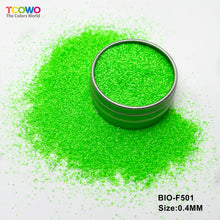 Load image into Gallery viewer, TCT-1058 Biodegradable Matte Fluorescent Glitter Eco-Friendly Vegan Cosmetic Grade Mix Chunky &amp; 0.4mm Fine Glitter for Nail Body Face Art &amp; Crafts
