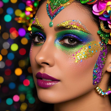 Load image into Gallery viewer, TCT-959 Holographic Chunky Glitter Mixed Size Mixed Colors PET Glitter Powder for Eyes Face Body Hair Musical Festivals Carnival Parties
