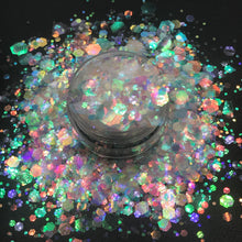 Load image into Gallery viewer, TCT-077 High Quality Twinkle Christmas Stars Biodegradable Glitter for Holiday Art Craft Handicraft Article Shoes Painting
