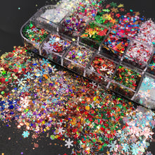 Load image into Gallery viewer, TCT-594 TCOWO Top Grade Shinning Holiday Chunky Glitter for Nail Art Tumbler Artware Handicraft Works Accessories
